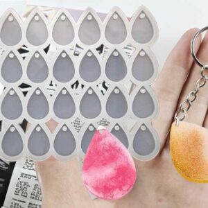 28'li Damla Anahtarlık Epoksi Kalıbı EPK-718