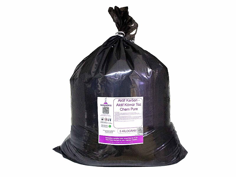 Aktif Karbon - Aktif Kömür Toz Chem Pure 5 KG