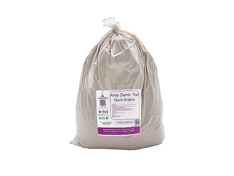 Arap Zamkı Toz - Gum Arabic 5 KG