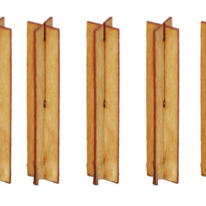 Artı Model Ahşap Fitil 10 Adet