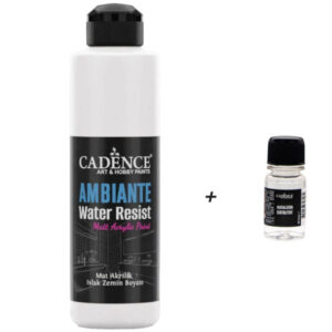 AW01 Ambiante Beyaz Islak Zemin Boyası 250 ML+ Katalizör 10 GR