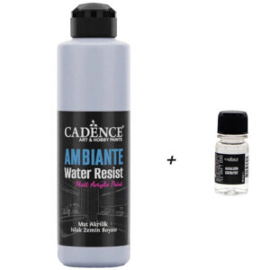 AW08 Ambiante Arduvaz Gri Islak Zemin Boyası 250 ML+ Katalizör 10 GR