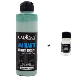 AW12 Ambiante Küf Yeşili Islak Zemin Boyası 250 ML+ Katalizör 10 GR