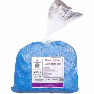 Bakır Sülfat - Göz Taşı Toz 5 KG