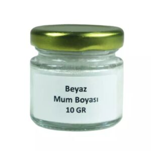 Beyaz Toz Mum Boyası 10 GR