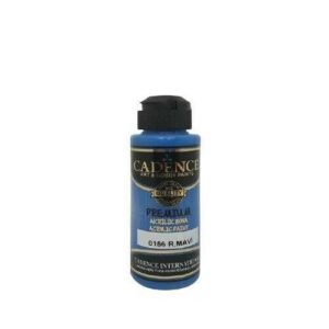 Cadence 0156 R. Mavi Premium Akrilik Boya 120 ML