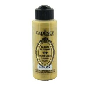 Cadence 101 Yeşil Altın Yaldız Akrilik Boya 120 ML