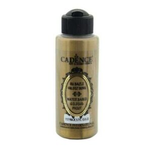 Cadence 112 Majectic Gold Yaldız Akrilik Boya 120 ML