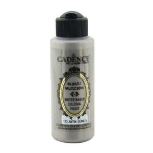 Cadence 113 Antik Gümüş Yaldız Akrilik Boya 120 ML