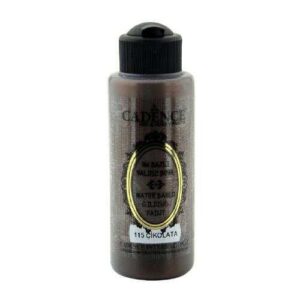 Cadence 115 Çikolata Yaldız Akrilik Boya 120 ML