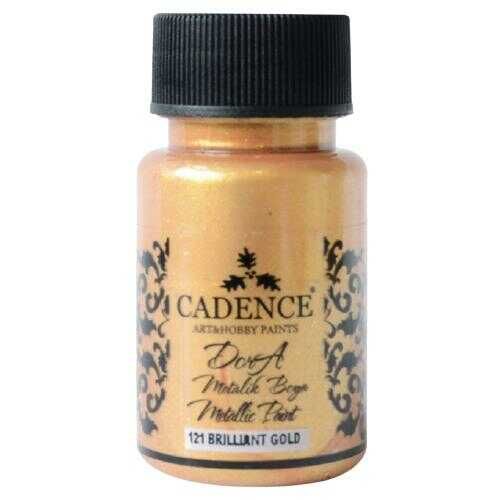 Cadence 121 Brillant Gold Dora Metalik Boya 50 ML