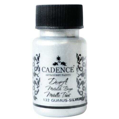 Cadence 132 Gümüş Dora Metalik Boya 50 ML