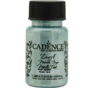 Cadence 163 Yeşim Taşı Dora Metalik Boya 50 ML
