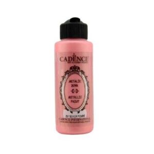 Cadence 207 Şeker Pembe Metalik Sedefli Akrilik Boya 120 ML