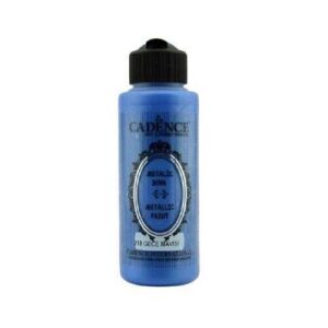 Cadence 218 Gece Mavisi Metalik Sedefli Akrilik Boya 120 ML