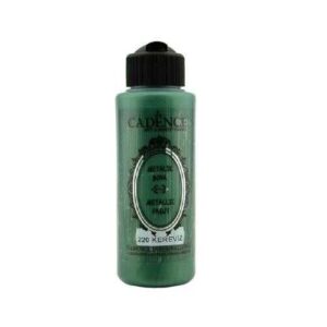 Cadence 220 Kereviz Metalik Sedefli Akrilik Boya 120 ML