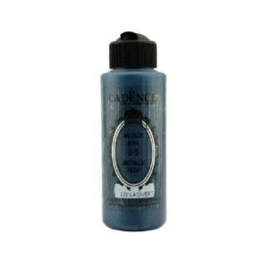 Cadence 222 Lacivert Metalik Sedefli Akrilik Boya 120 ML