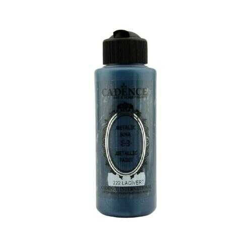 Cadence 222 Lacivert Metalik Sedefli Akrilik Boya 120 ML