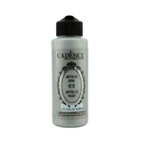 Cadence 235 Parlak Gümüş Metalik Sedefli Akrilik Boya 120 ML