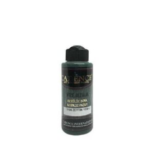 Cadence 5100 Zeytin Yeşili Premium Akrilik Boya 120 ML