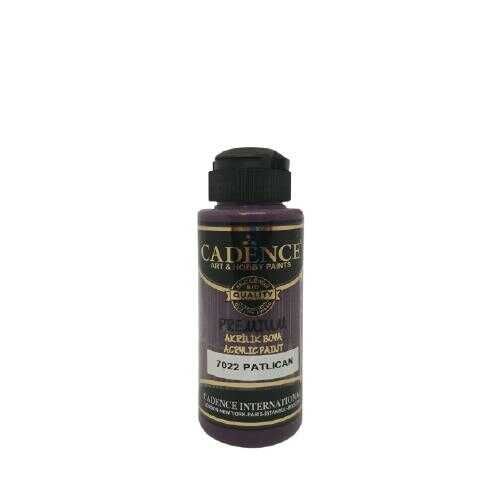 Cadence 7022 Patlıcan Premium Akrilik Boya 120 ML