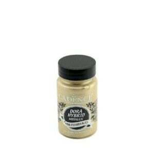 Cadence 7172 Şampanya Dora Hybrid Metallic Akrilik Boya 90 ML