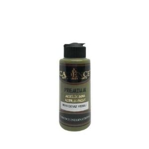 Cadence 8010 Ceviz Yeşili Premium Akrilik Boya 120 ML