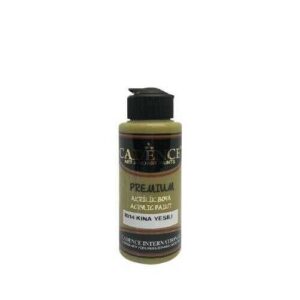 Cadence 8014 Kına Yeşili Premium Akrilik Boya 120 ML