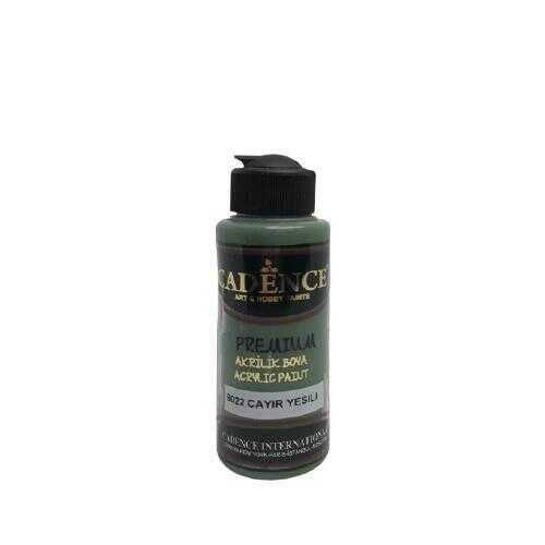 Cadence 8022 Çayır Yeşili Premium Akrilik Boya 120 ML