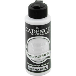 Cadence H-002 Pak Beyaz Hybrid Multisurfaces Akrilik Boya 120 ML