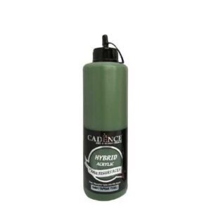 Cadence H-051 Yaprak Yeşili Hybrid Multisurfaces Akrilik Boya 500 ML