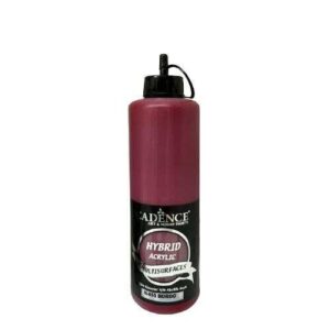 Cadence H-055 Bordo Hybrid Multisurfaces Akrilik Boya 500 ML