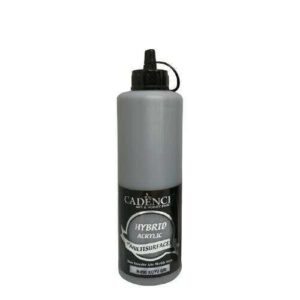 Cadence H-090 Koyu Gri Hybrid Multisurfaces Akrilik Boya 500 ML