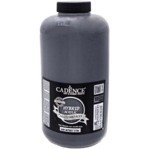 Cadence H-091 Hybrid Multisurface Akrilik Boya 2 LT Antrasit Siyah