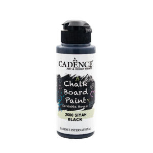 Cadence Kara Tahta Boyası 2600 Siyah 120 ML