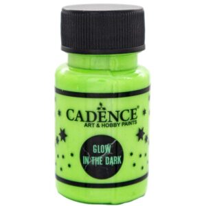 Cadence Karanlıkta Parlayan Boya Glow In The Dark 581 Yeşil 50 ML