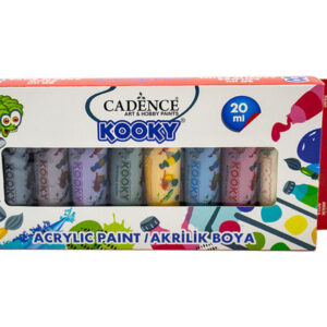 Cadence Kooky 8'li Akrilik 20 ML Boya Seti