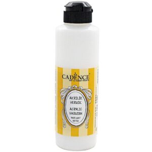 Cadence Su Bazlı Yarı Mat Akrilik Vernik 250 ML