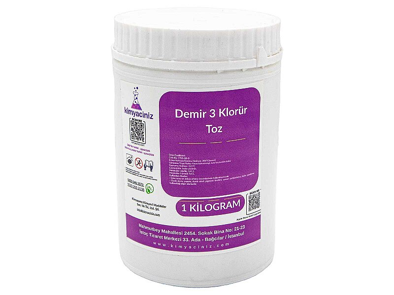 Demir 3 Klorür - Toz 1 KG