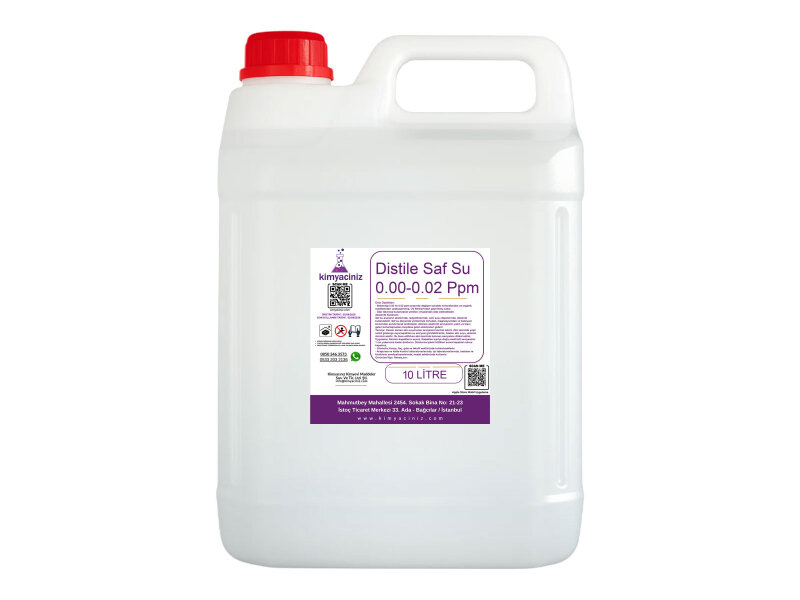 Distile Saf Su 0.00-0.02 Ppm 10 LT