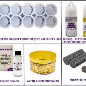Epoksi Magnet Yapım Seti
