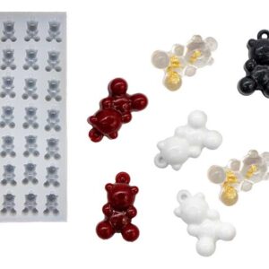 28'li Ayıcık Haribo Küpe Epoksi Kalıbı EPK-560