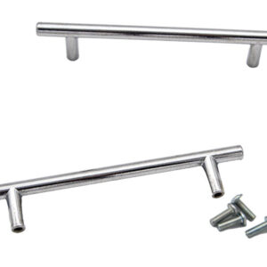 Epoksi Tepsi Gümüş Metal Kulp - 96 mm