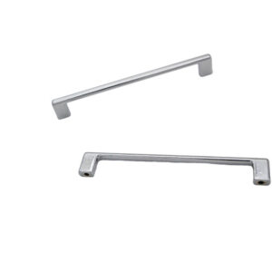 Epoksi Tepsi Gümüş Renk Kulp - 128 mm