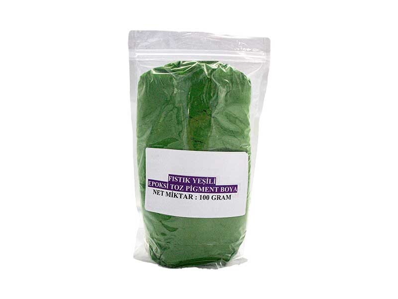 Fıstık Yeşili Toz Epoksi ve Kokulu Taş Boyası 100 GR
