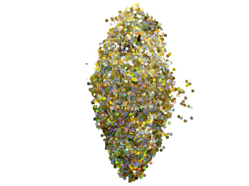 Gümüş Altın Glitter Süsleme Aksesuarı 25 GR