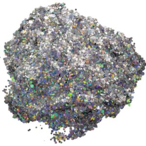 Gümüş Glitter Süsleme Aksesuarı 100 GR