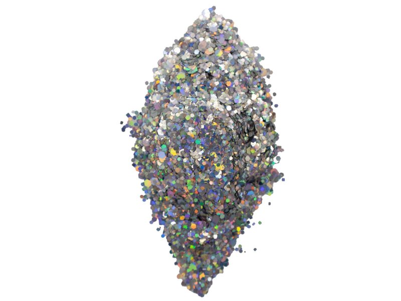 Gümüş Glitter Süsleme Aksesuarı 25 GR