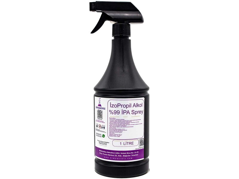 İzoPropil Alkol %99 İPA Sprey 1 LT