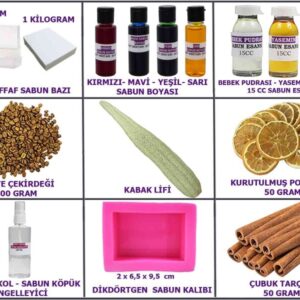 Kabak Lifi Sabun Yapım Seti